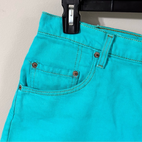 LEVI’S Vintage Custom died Cut off High Rise denim Shorts - Picture 10 of 10